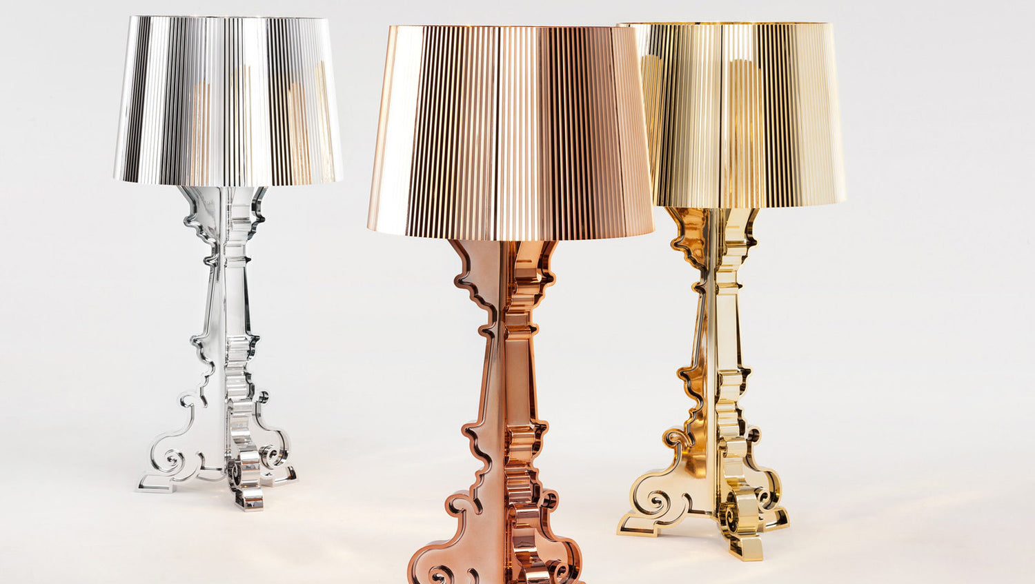Bourgie Metal Lampe by Kartell