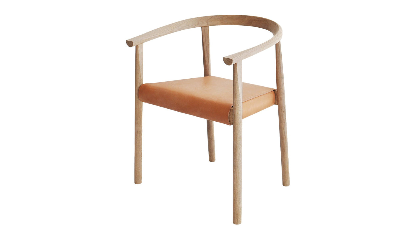 Tokyo chair with wood frame