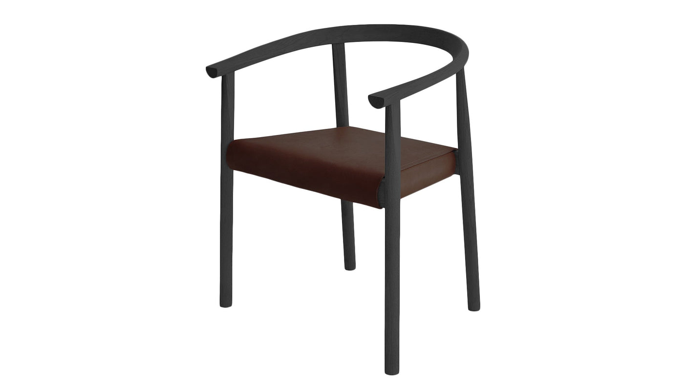 Tokyo chair with wood frame