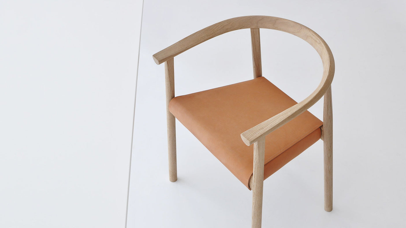 Tokyo chaise avec coque en bois