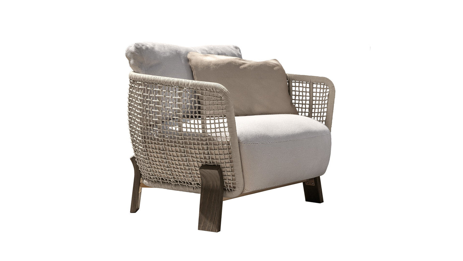 Argo Wood outdoor living armchair