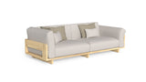 ARGO WOOD OUTDOOR 3-SITZER SOFA