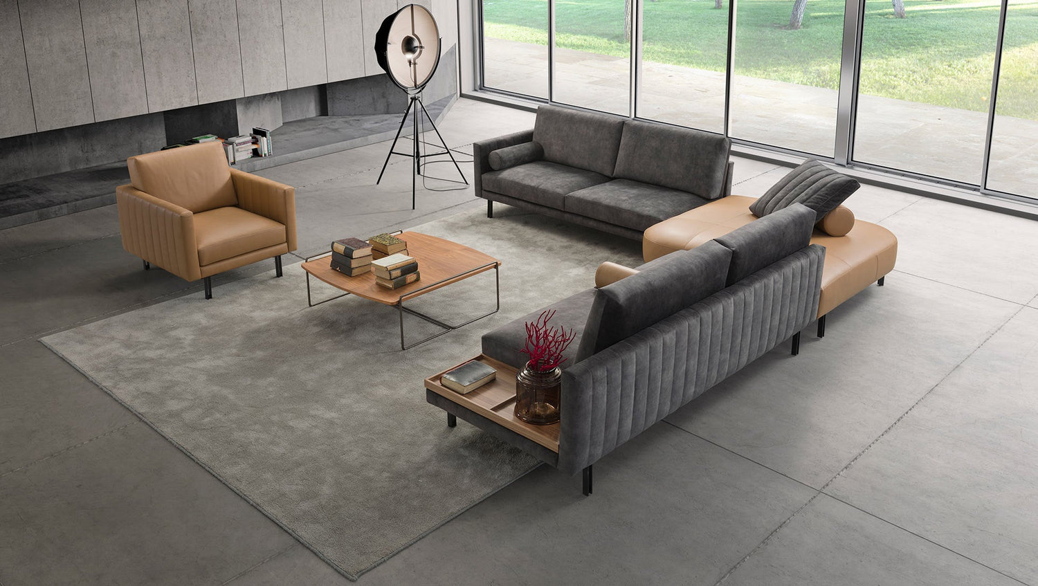 Atelier modular corner sofa