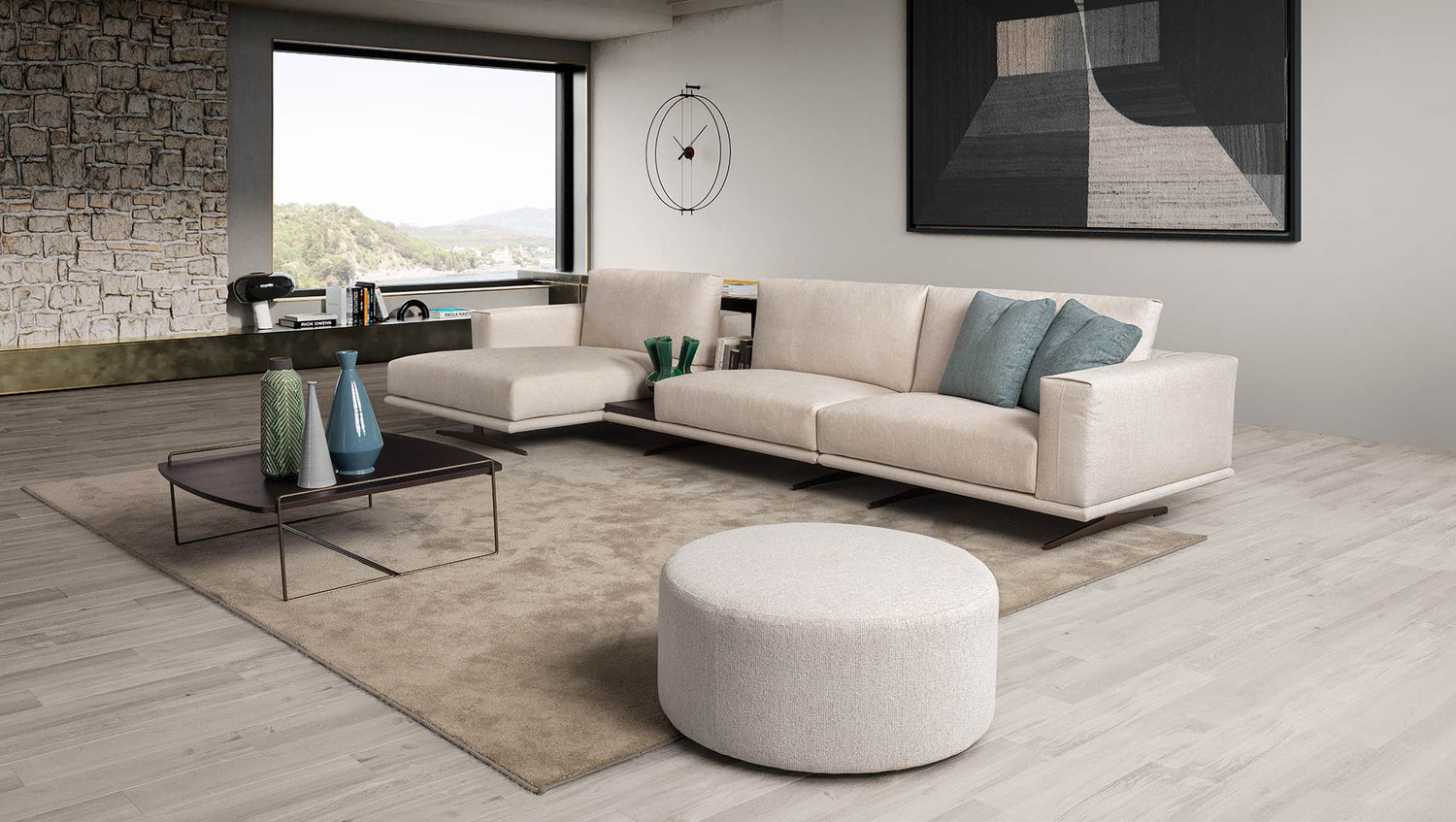 Avatar modular corner sofa