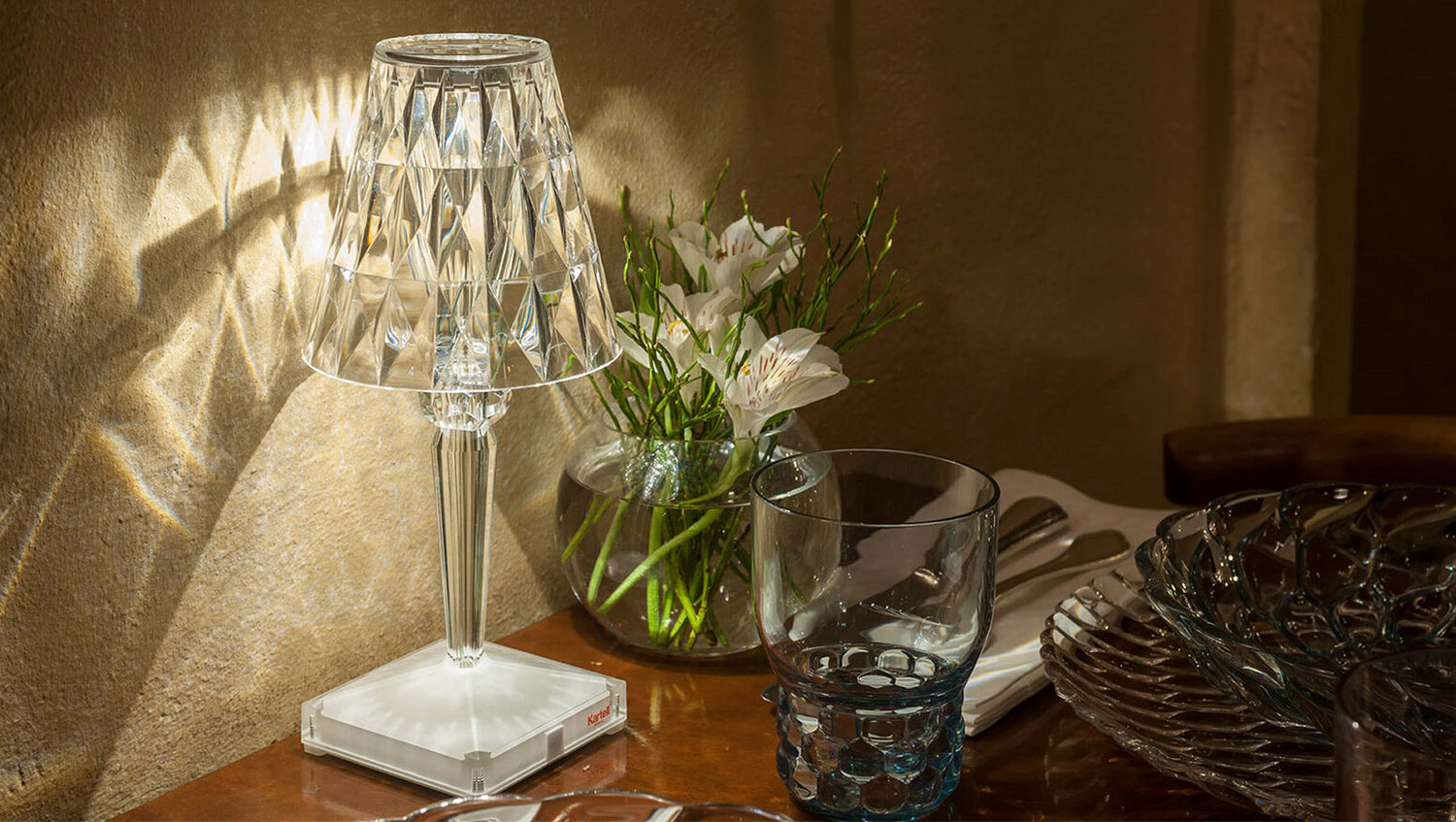 BATTERY LAMPE by Kartell (2er-Set)