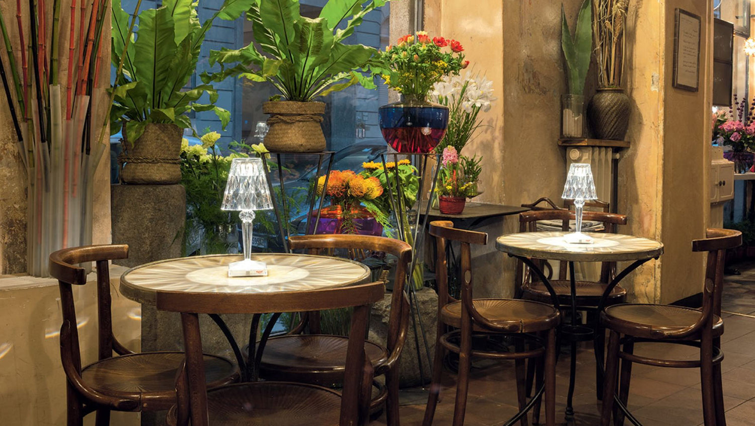 BATTERY LAMPE by Kartell (2er-Set)