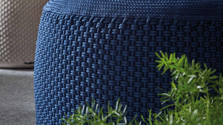 BERENICE pouf rond d'intérieur extérieur-5