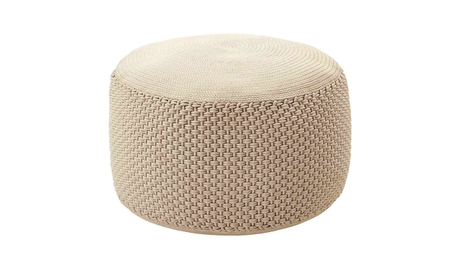 BERENICE pouf rond d'intérieur extérieur-9
