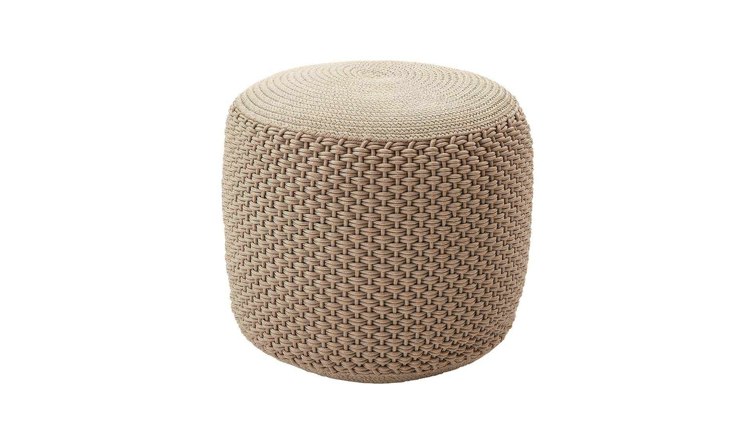 BERENICE pouf rond d'intérieur extérieur-10