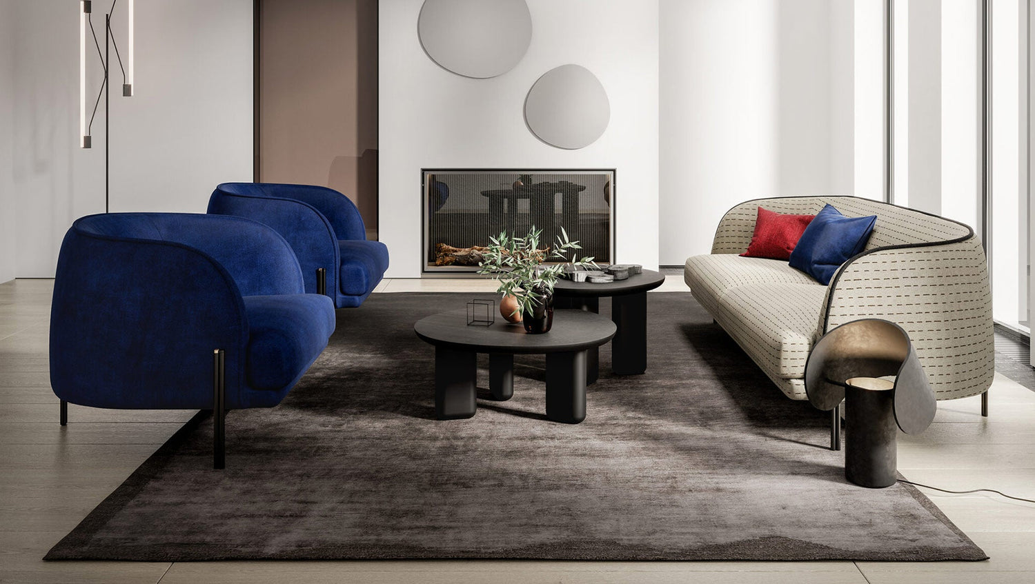 Caillou Wood coffee table by Liu-Jo Living