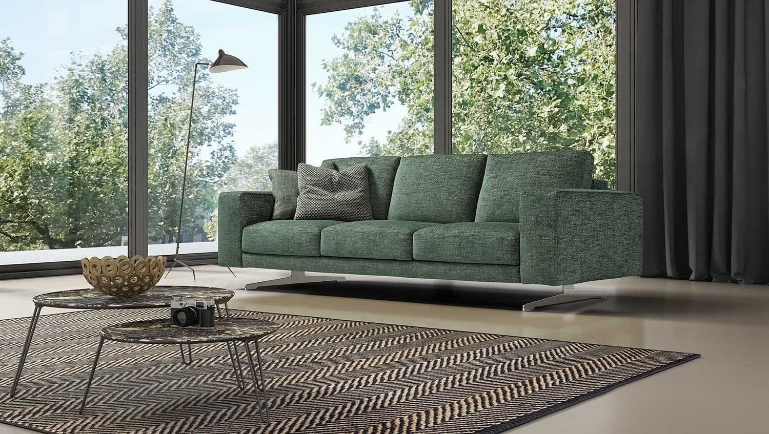 CARDIFF Canapé modulaire 2-3-4 places - Design par MUSA 1