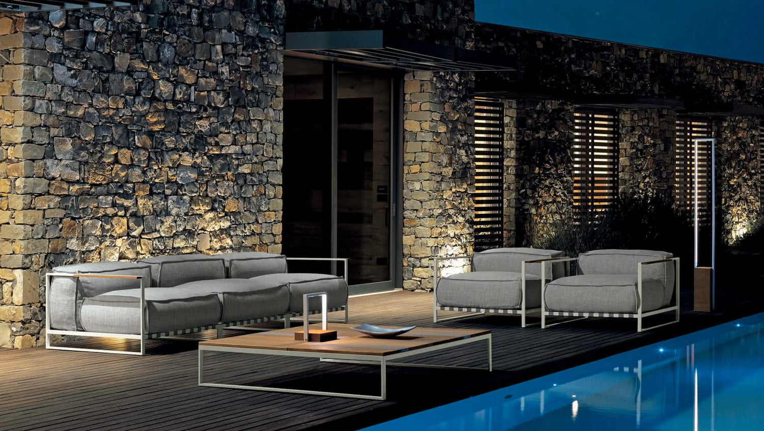 CASILDA Canapé 3 places de l'extérieur 9