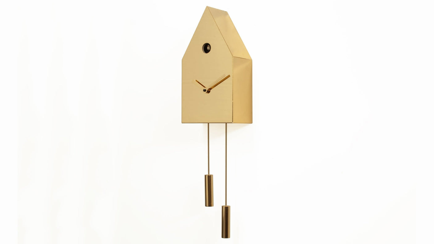 Horloge Progetti 24K Gold 2
