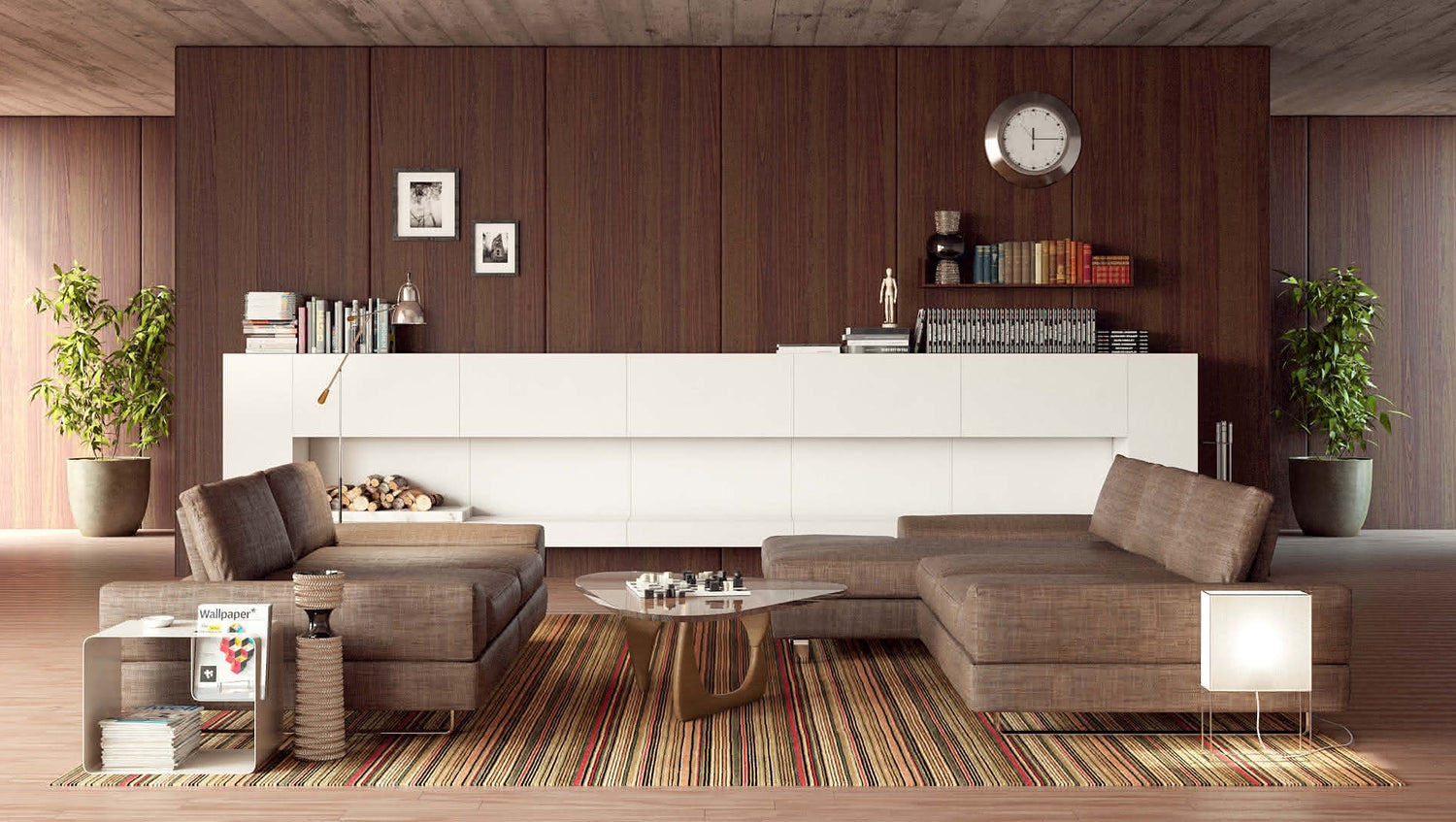 Bloom sofa Bloom corner sofa Cofee table Libris Brigitta 2 vase Giove lamp Bu1959 T lamp