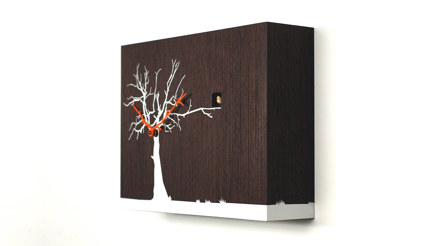 Horloge Progetti Cùcùrùkùkù Wenge and White 1