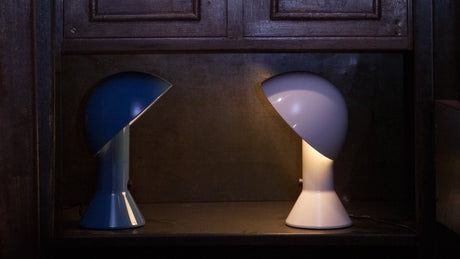 Lampe de Table Martinelli Luce Elmetto Blue 5