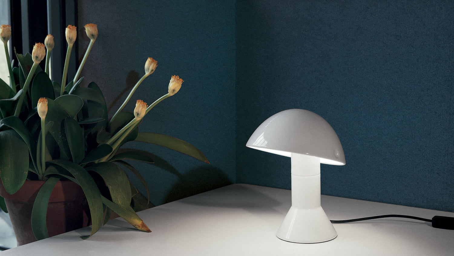 Lampe de Table Martinelli Luce Elmetto White 3