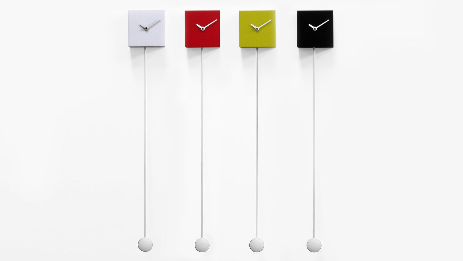 Horloge Progetti Long Time White 1