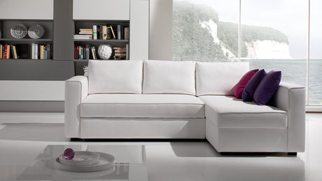 Convertible CDI Collection Plaza Sofa Bed White 1