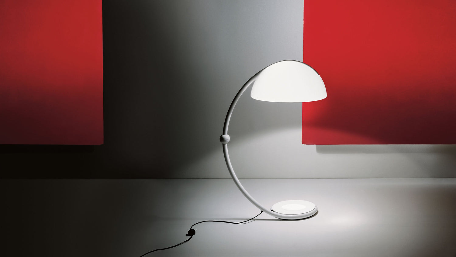 Lampe sur pied Martinelli Luce Serpente Floor Lamp