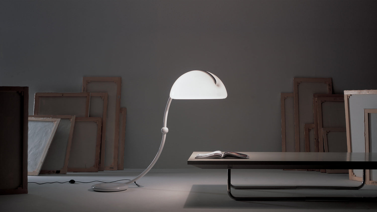 Lampe sur pied Martinelli Luce Serpente Floor Lamp 3