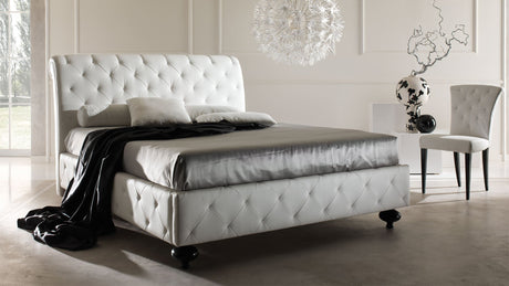 Lit CDI Collection Silver Bed White