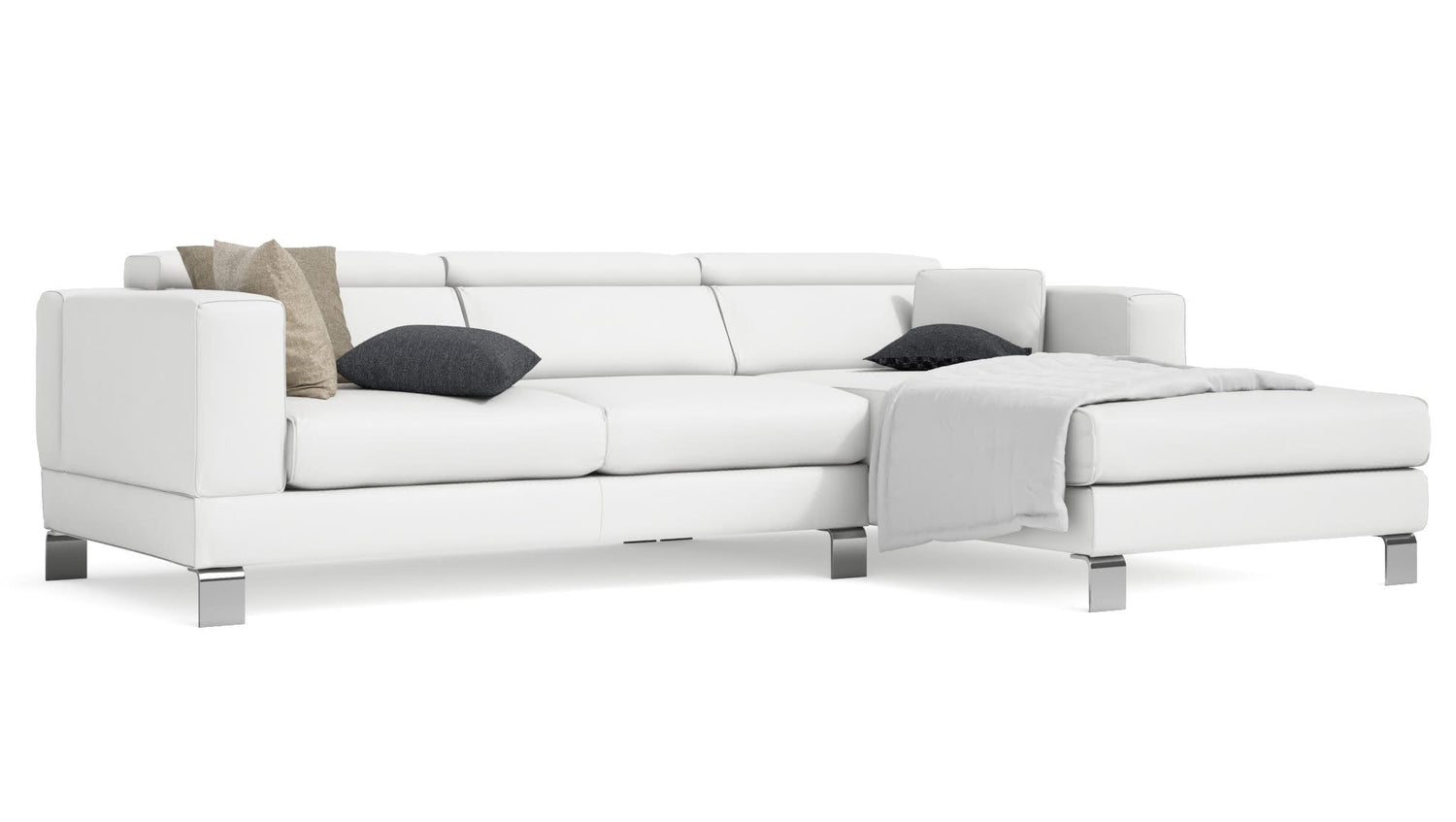 Canapé CDI Collection Mito Corner Sofa White 1