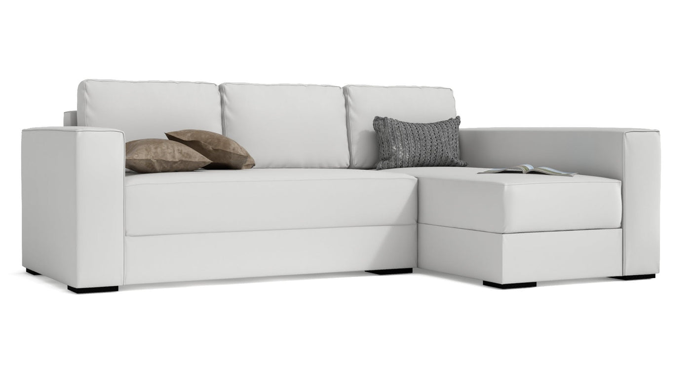 Convertible CDI Collection Plaza Sofa Bed White 1