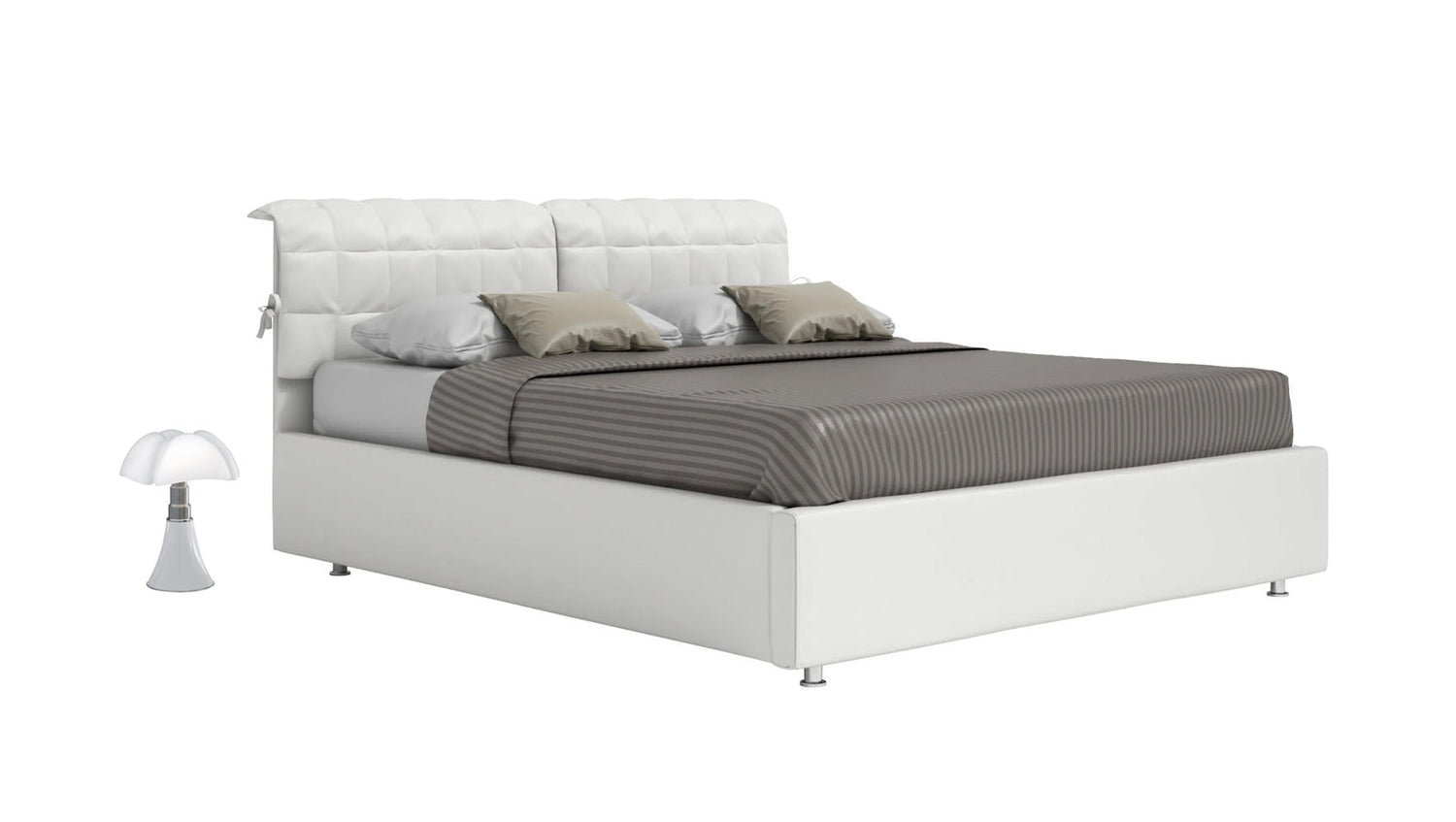 Charlie Bed + Minipipistrello Lamp