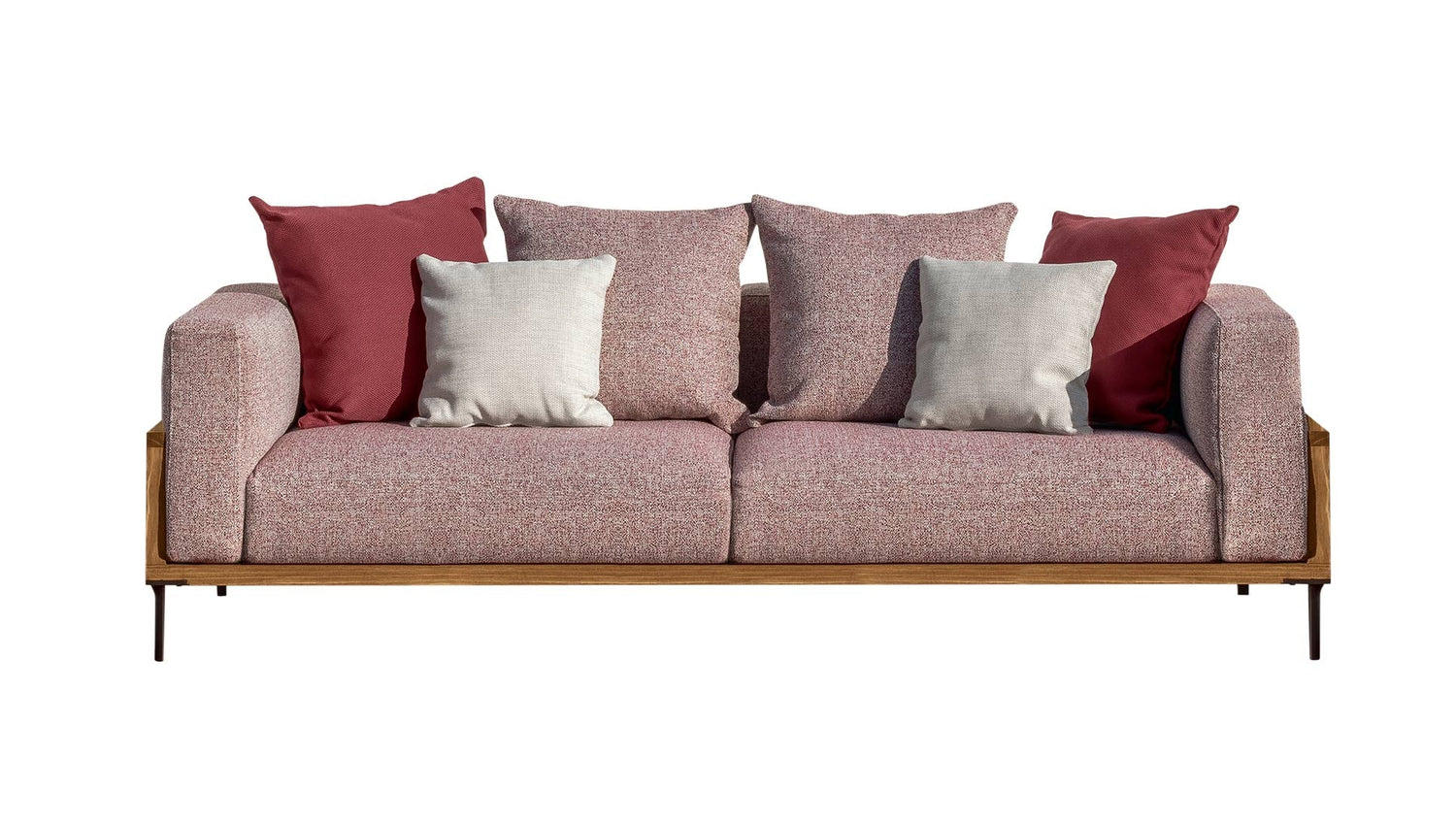 Cleo Soft Wood 3 sitzer gartensofa
