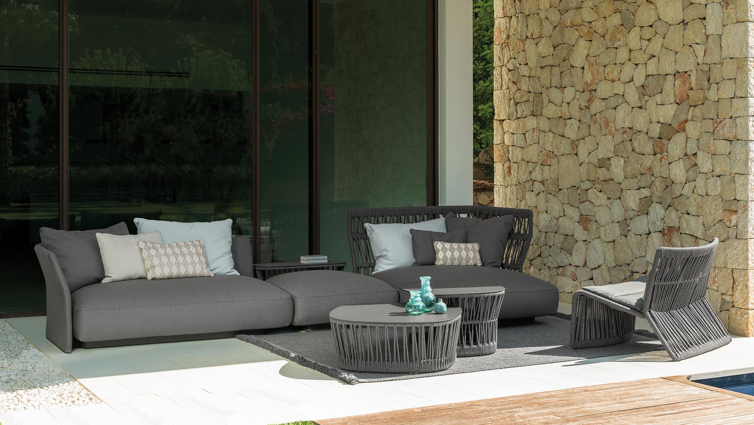 Cliff Déco outdoor coffee table