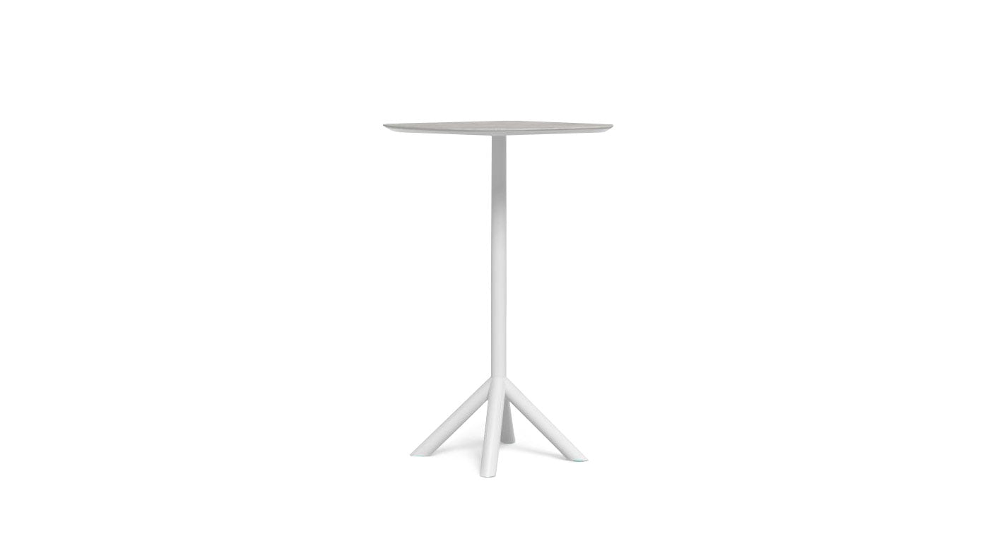 Coral outdoor bar table