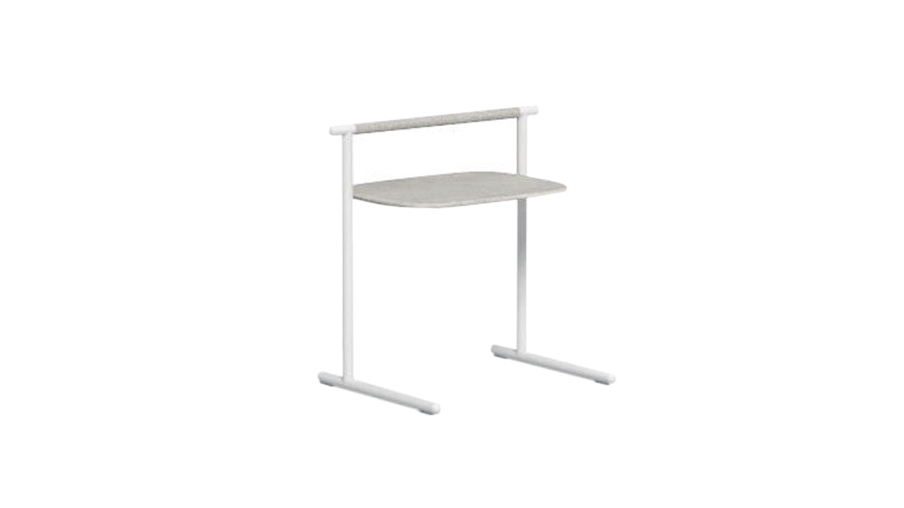 Coral outdoor side table