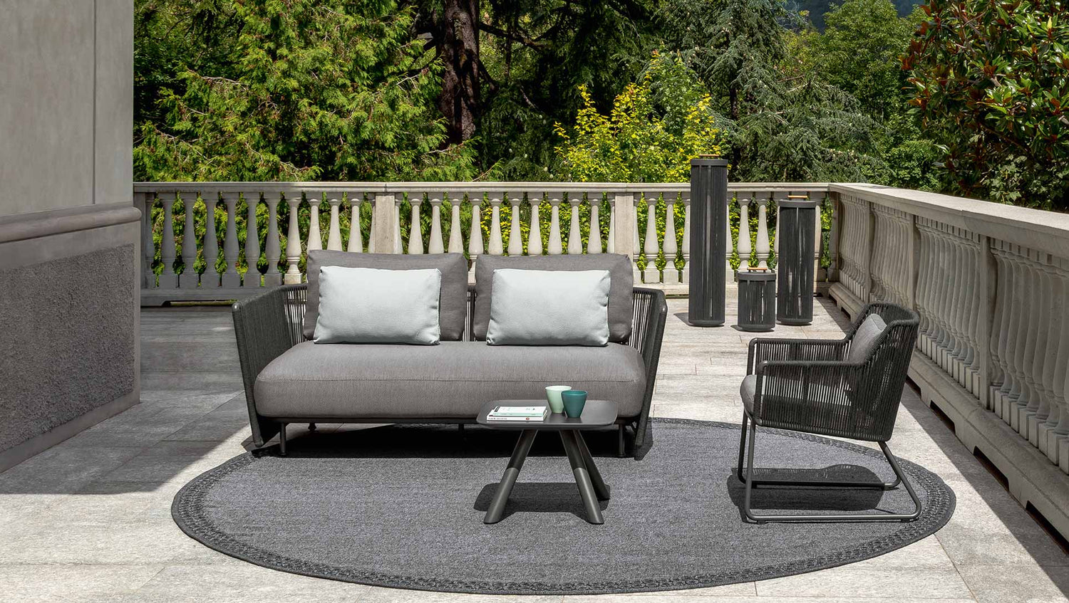 Coral outdoor 2-Sitzer-Sofa