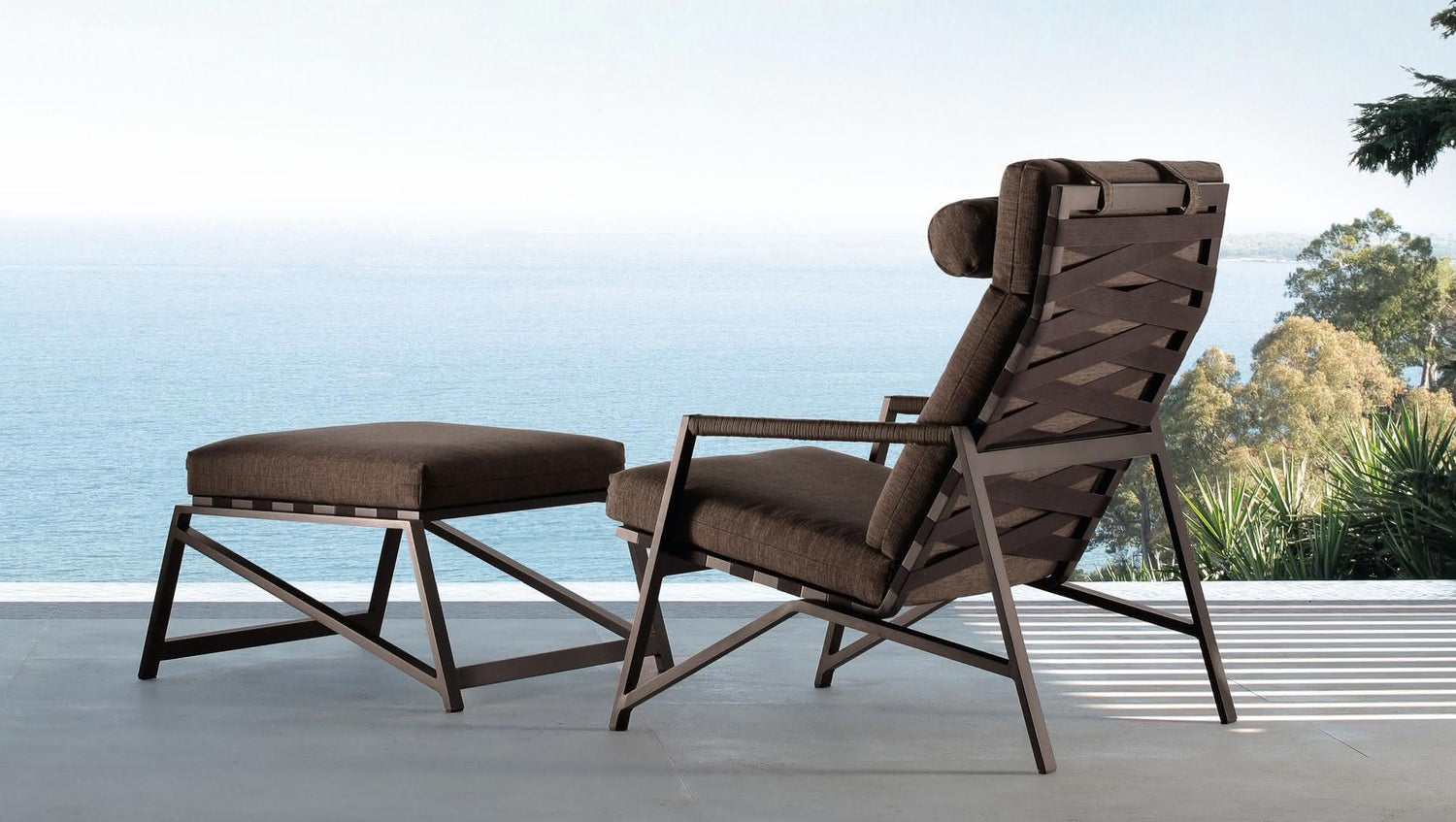 COTTAGE Fauteuil de salon pour l'extérieur - Design par TALENTI 3