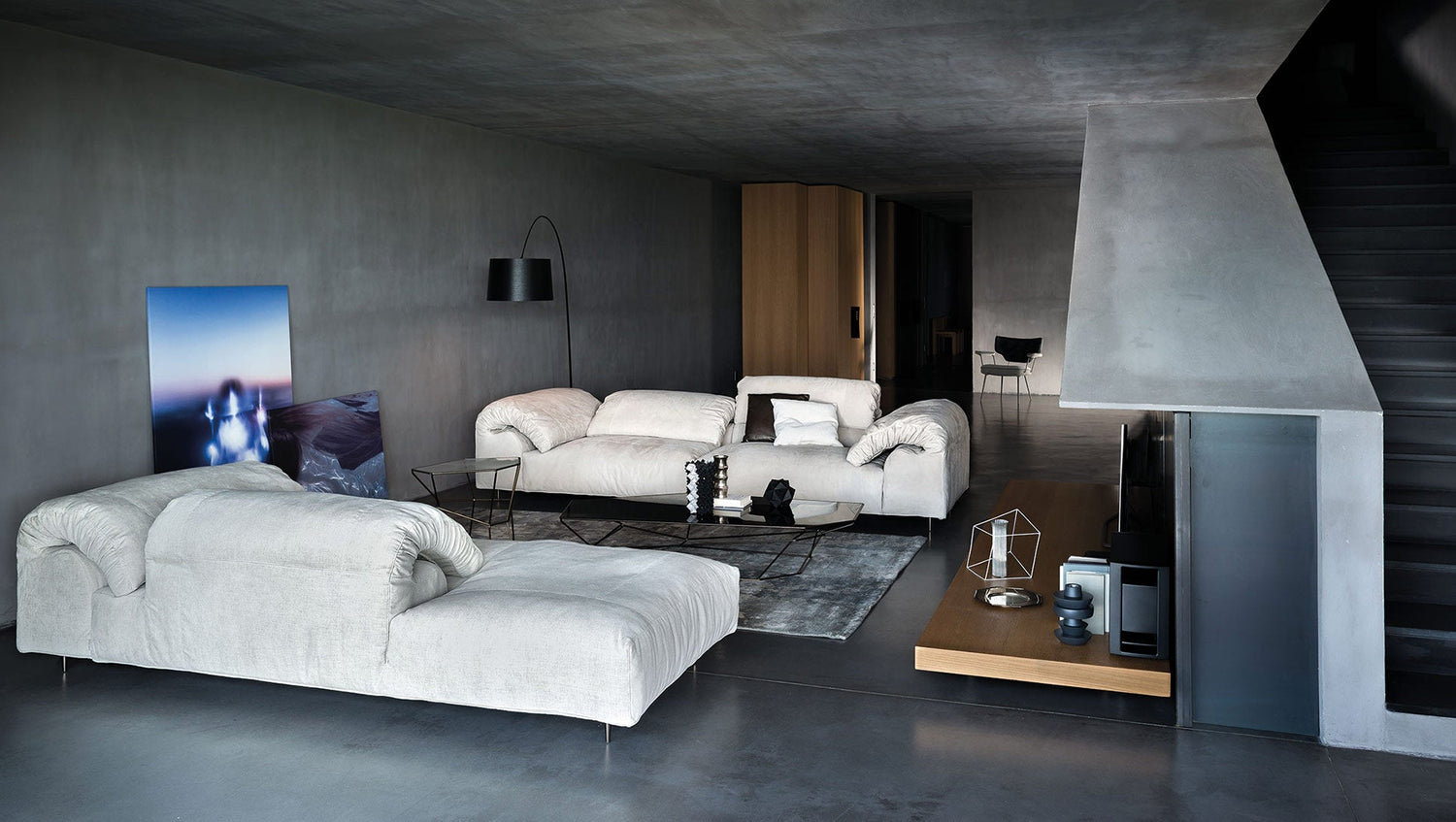 Crazy Diamond sofa Arketipo by Giuseppe Viganò