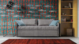 DENNY Sofa Bed 2 seater with metal base and single bed 2
