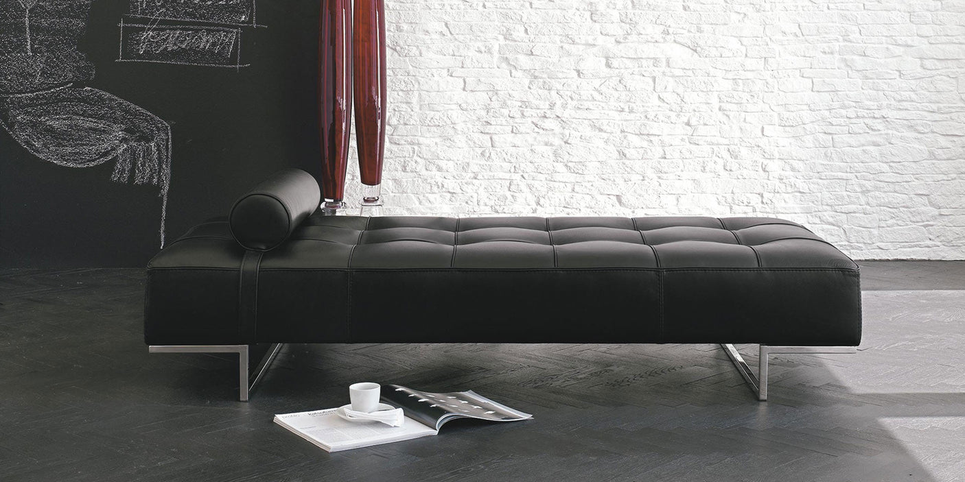 DREAMING Daybed in fabric or leather - Design made in italy