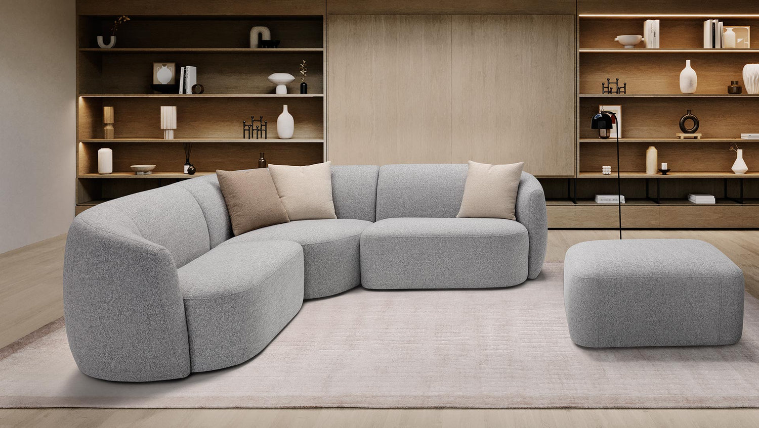 Emotion modular corner sofa