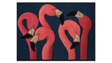 FIVE FLAMINGOS