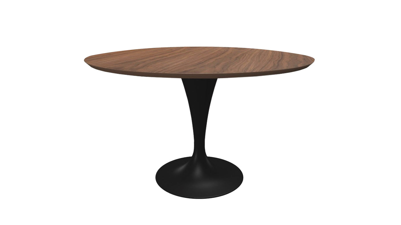 FLUTE WOOD Dining round table