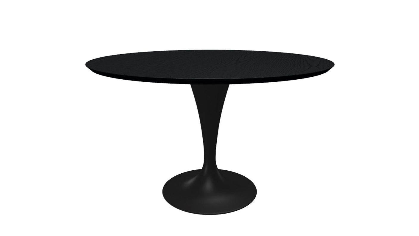 FLUTE WOOD Dining round table