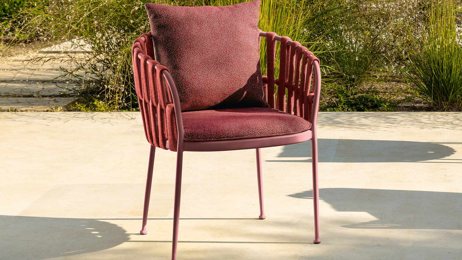 Frame fauteuil repas pour l'extérieur