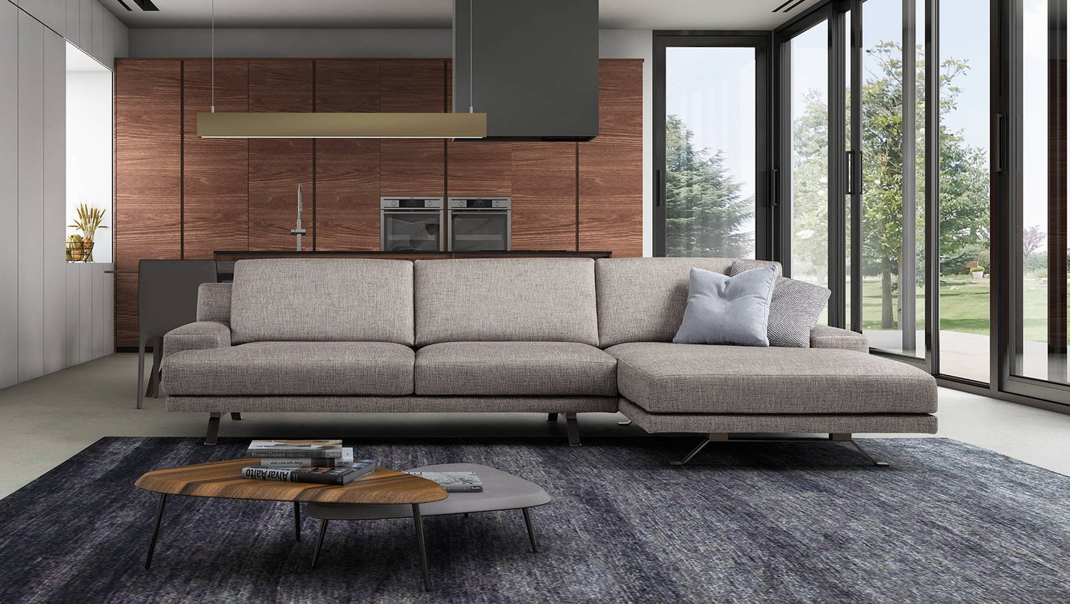 Hiro canapé d'angle de 335cm