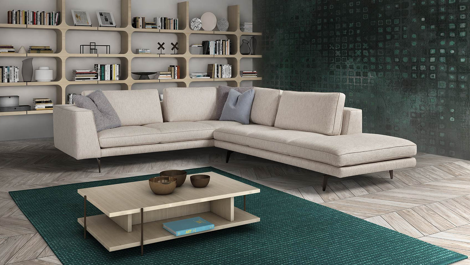 Kamy canapé d'angle modulaire