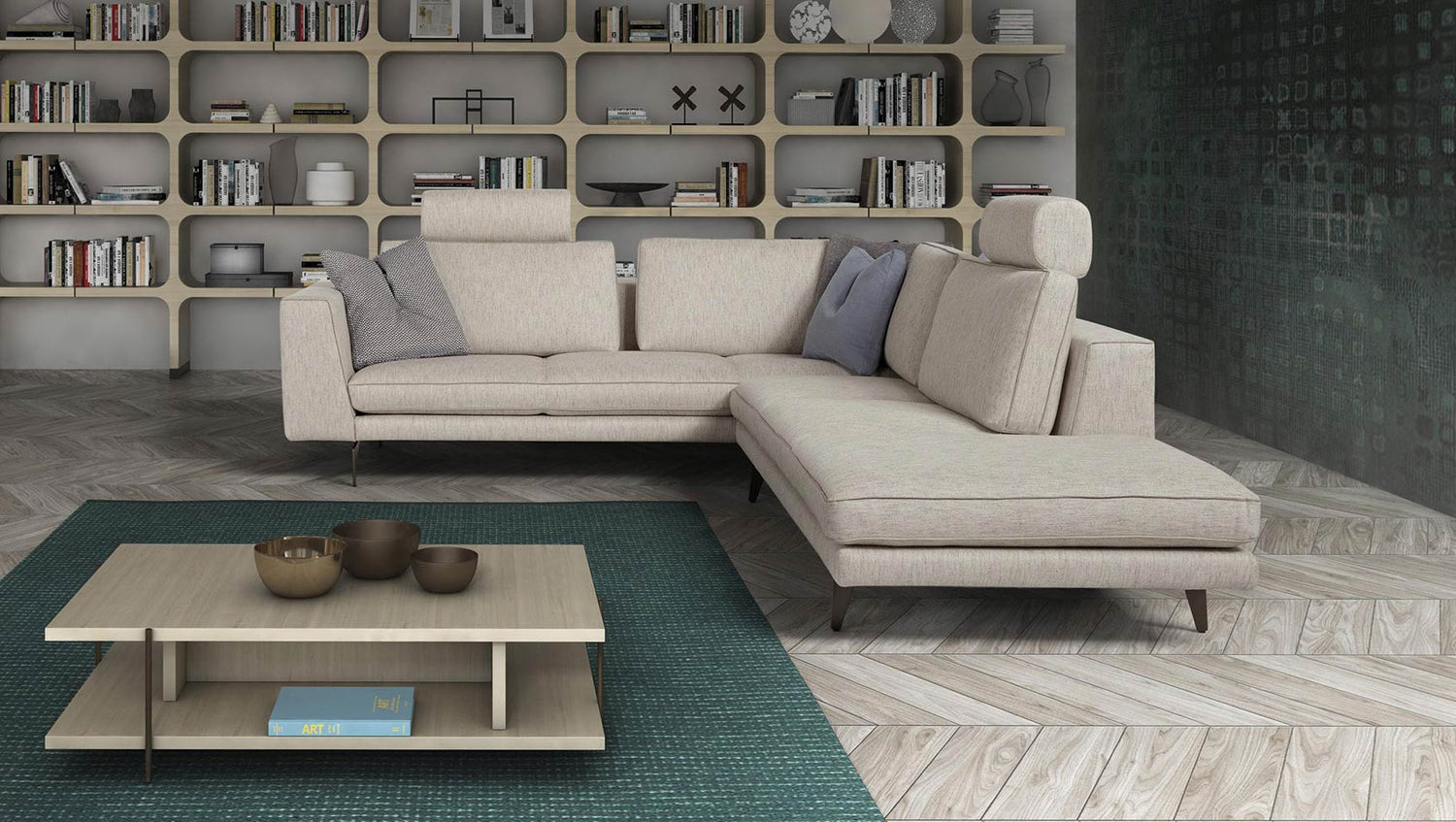 Kamy canapé d'angle modulaire