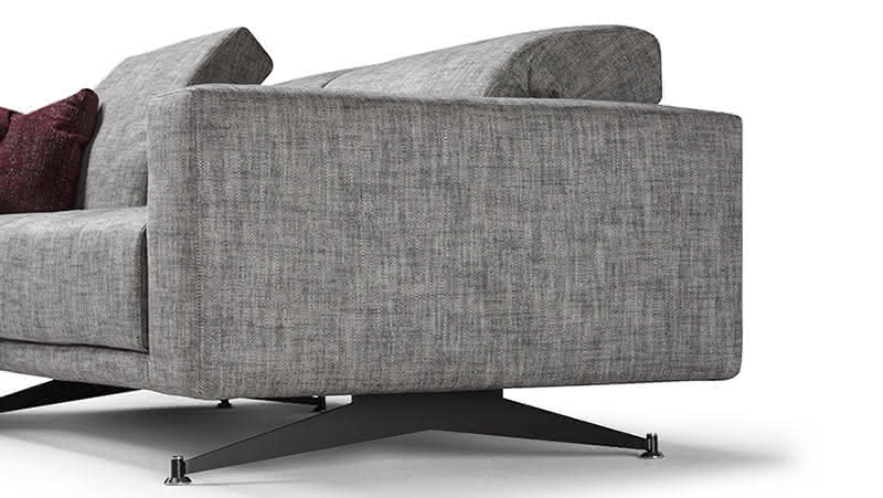 LIFE Canapé modulaire d'angle 4 places configuration personnalisable 6