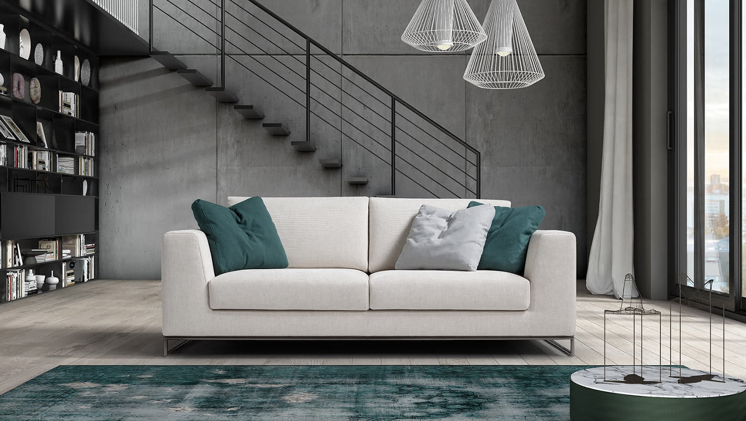 LOMAN Canapé modulaire 2-3-4 places - Design par MUSA 1