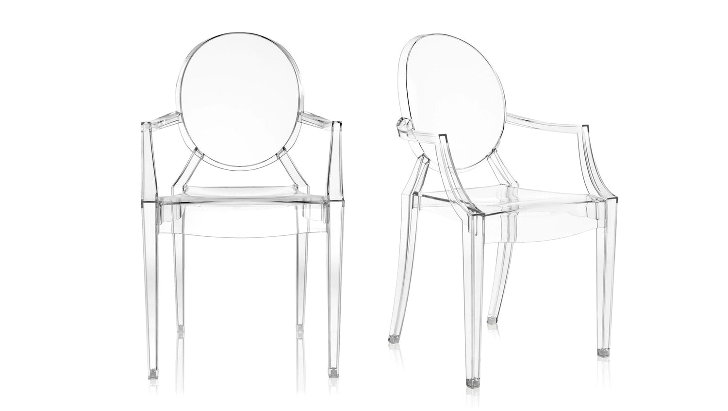 Louis Ghost Kleiner Stuhl by Kartell