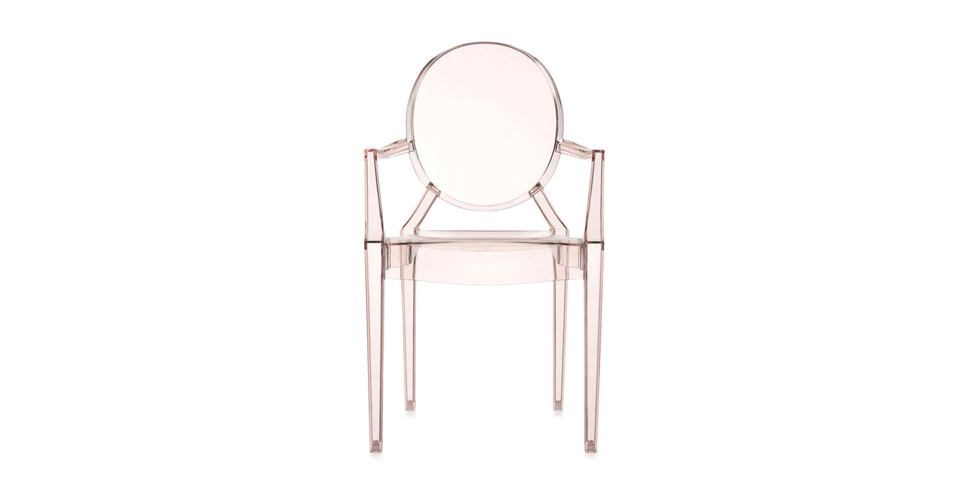 SET 2 Louis Ghost Petit Fauteuil by Kartell